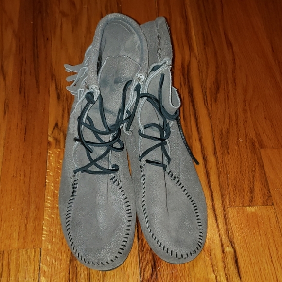 Suede boots - Picture 2 of 3